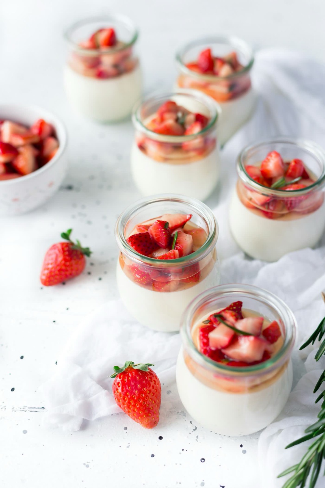 Panna cotta coulis de figue